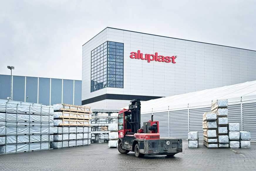 Sichtbare Investitionen am aluplast-Standort in Karlsruhe