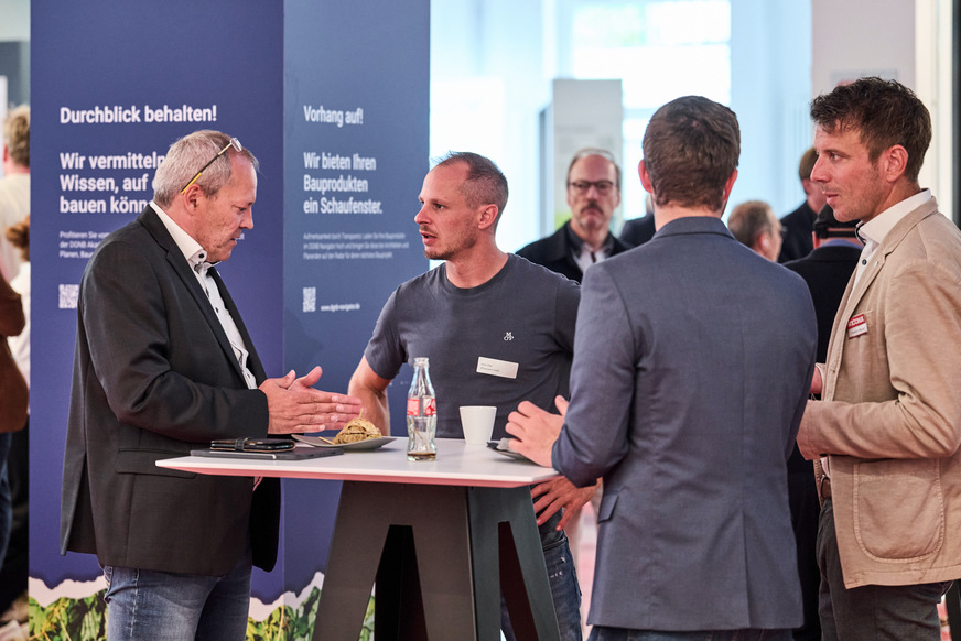 Ein wichtiger Schwerpunkt bei Veranstaltungen im NEXT Studio liegt auf dem Networking.