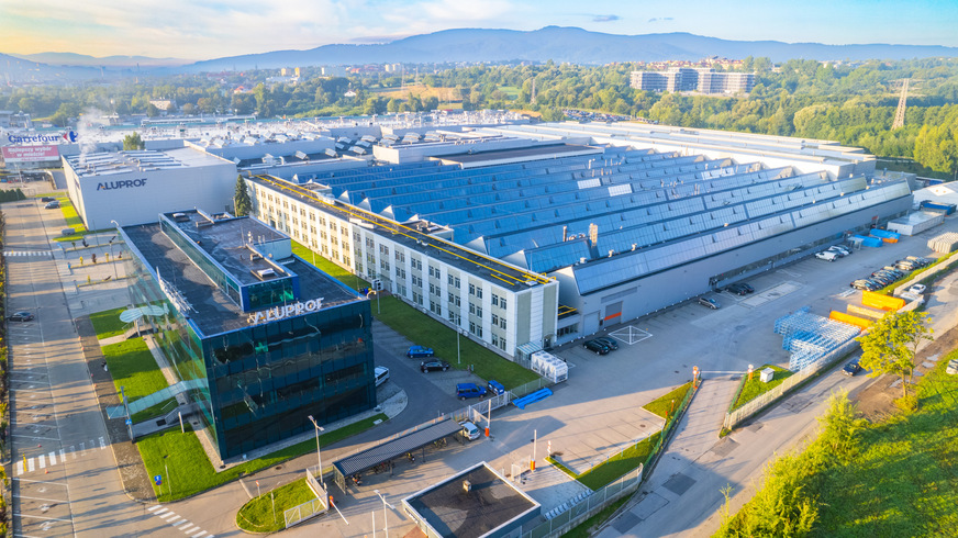 Das Aluprof Headquarters in Bielsko-Biala, Polen