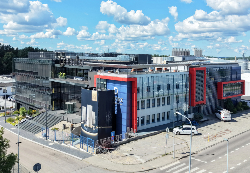 Am Drutex-Hauptsitz in Bytów laufen bereits die Vorbereitungen für die umfassende Modernisierung des bestehenden Bürogebäudes.