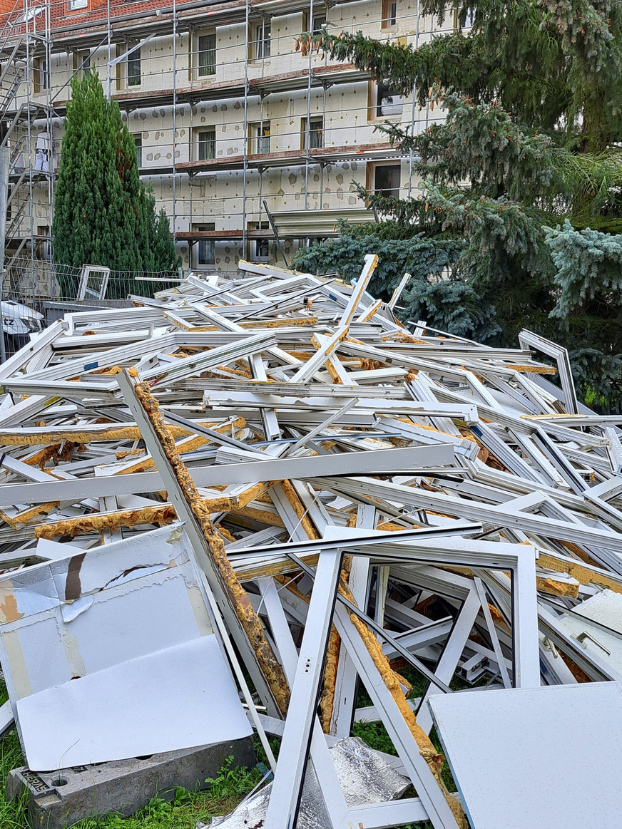 Rewindo verzeichnete 2025 einen Zuwachs von 32,3 Prozent bei den Recyclingmengen von PVC-Altfenstern und artverwandten Produkten.