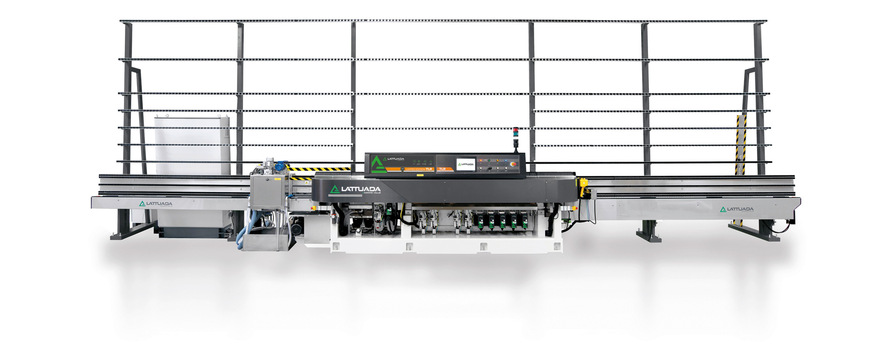 Die Anlagen der Serie Limited Edition von Lattuada sind für die automatisierte Glasbearbeitung ko﻿nzipiert und für die Automatisierung und eine digitale Smart-Factory-Umgebungen ausgelegt.