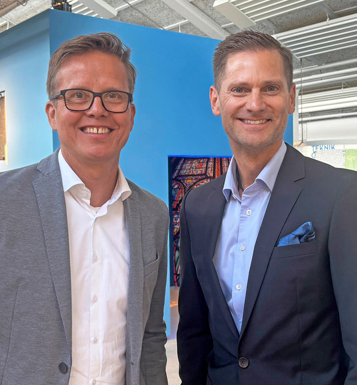 Meeting in Kopenhagen: Frank Radich stellt sich den Fragen von CR Daniel Mund.
