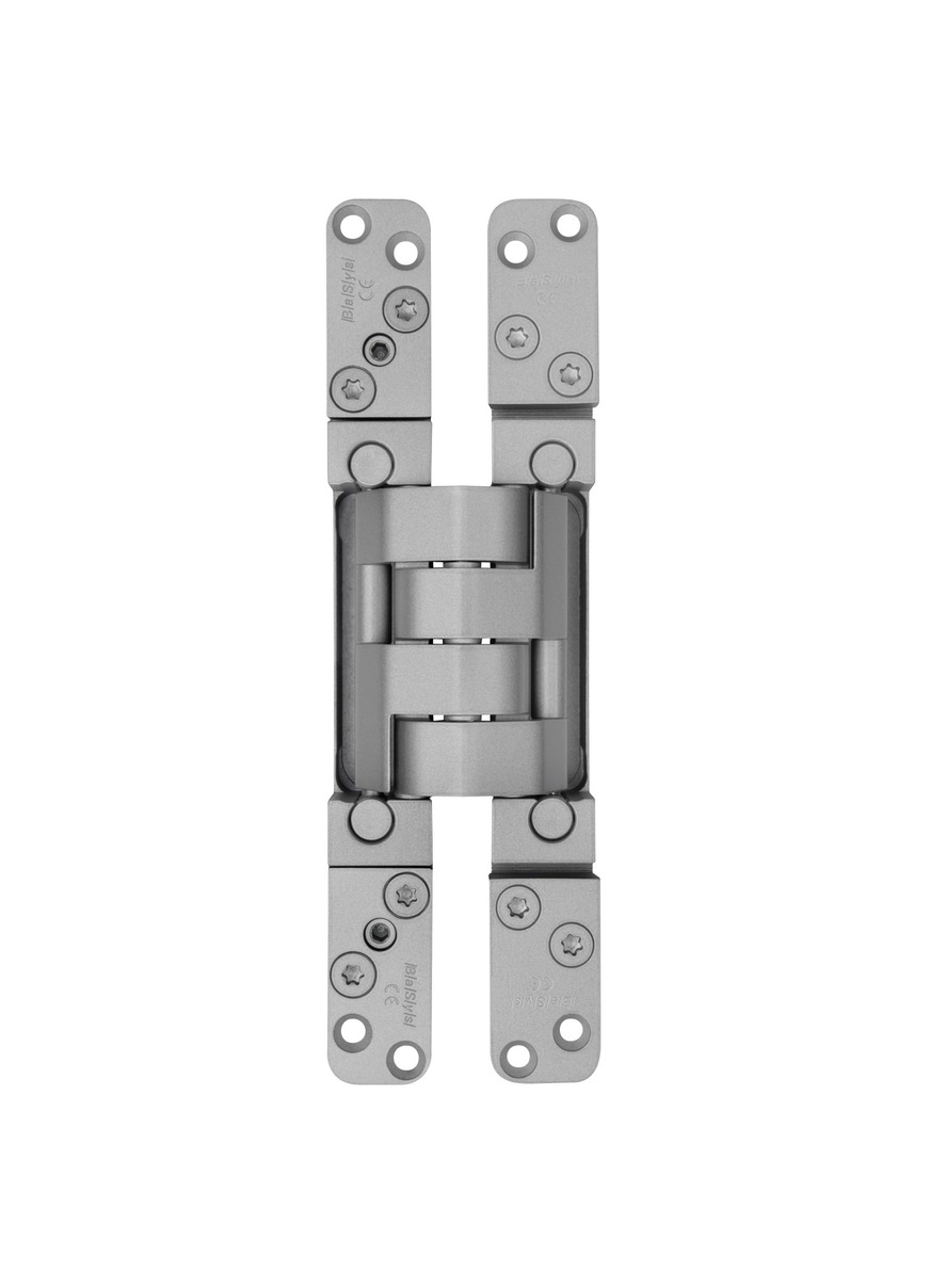 Verdeckt liegendes Bandsystem für stumpf einschlagende Türen: Die Modelle „Pivota DXA 200 Alu“, „Pivota DX 200“ und „Pivota DXS 200 Steel“ sind fräskompatibel.&nbsp;