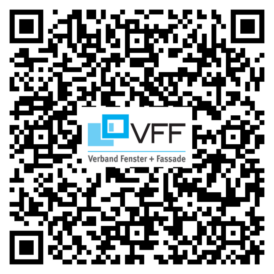 QR-Code „Factsheet“: Das vollständige VFF-Fact-Sheet „Fenstermarkt, Marktentwicklung und Sanierungsquote im Fensterbereich in Deutschland 10/2026“ – Grundlage dieser Pressemitteilung – steht hier zur Verfügung. Es basiert auf der Studie „Mehr Energie sparen mit neuen Fenstern“ (Aktualisierung Januar 2024) und der Studie der Heinze GmbH zum deutschen Fenstermarkt (Oktober 2026). Eine Fenstereinheit (FE) entspricht 1,3 m x 1,3 m.