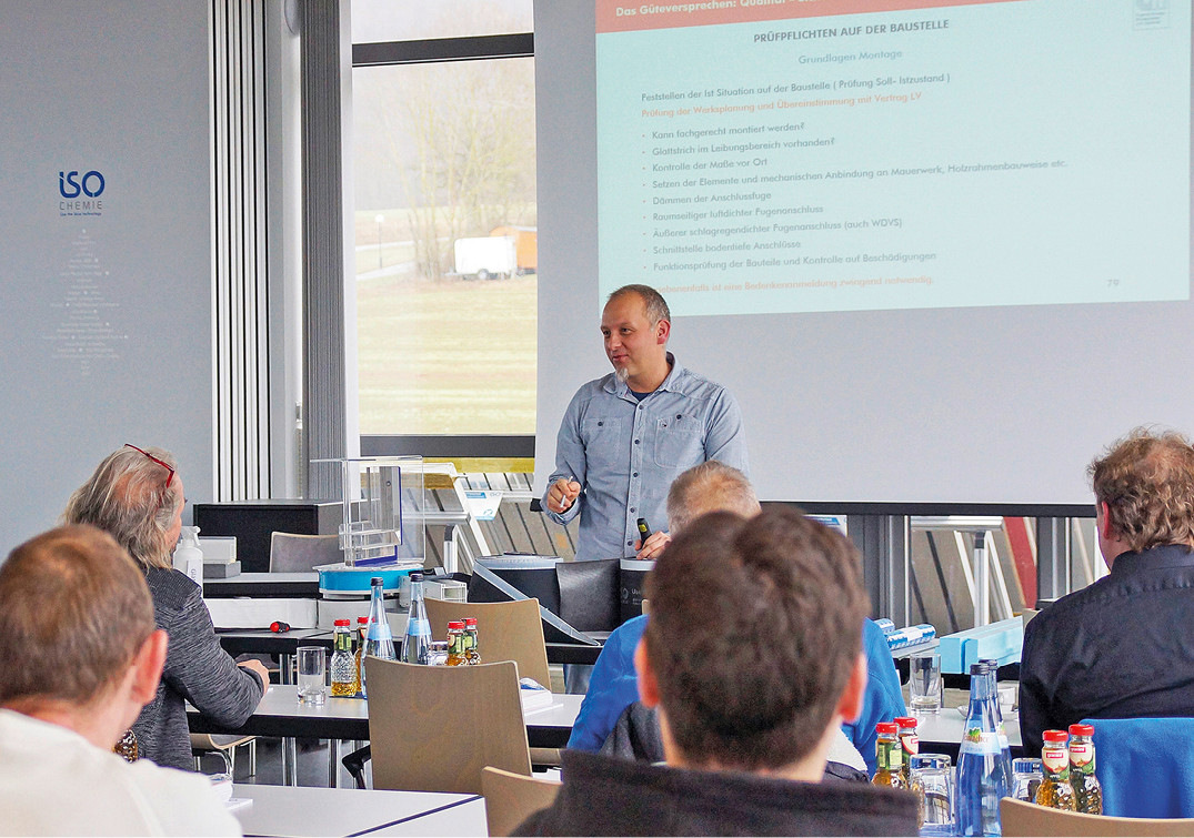 RAL-Fachausbildung Fugenabdichtung - ISO-Che﻿mie: neue Seminartermine