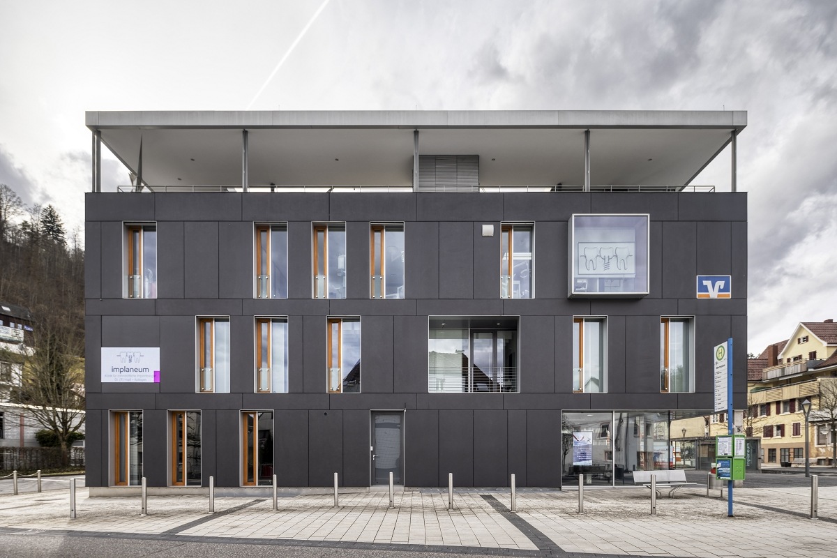 fecoSystemwände für die neue Zahnklinik in Oberndorf am Neckar