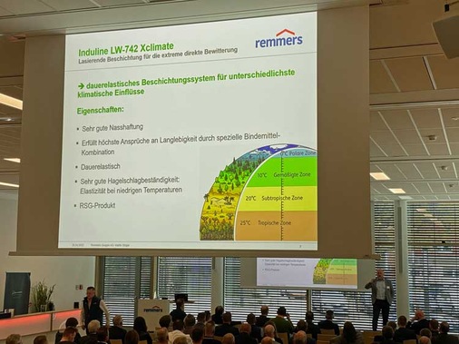 Für härteste Klimabedingungen: Die wasserbasierte, lasierende Zwischen- und Schlussbeschichtung Induline LW-742 Xclimate. - © Remmers