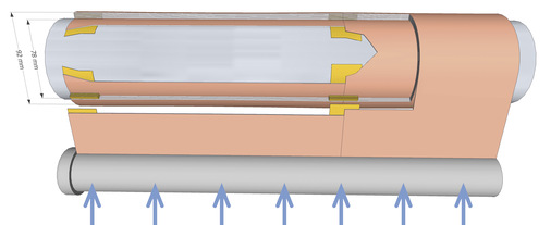 Das Wirkungsprinzip von UltraSeam ist schnell erklärt, denn dank der Stoßnähte gibt es keine Wickeldifferenzen mehr durch die notwendige Überlappung beim traditionellen Nähen oder Kleben.