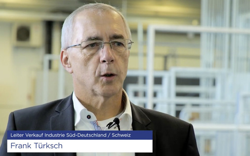 „Die Daten sind das „Gehirn“ der Produktion“, berichtet Frank Türksch, Winkhaus Gebietsverkaufsleiter Süddeutschland/Schweiz.