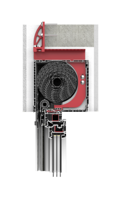 WDVS-Verschraubung der Konsole „XT-WDVS“ von außen