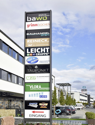 Elf Kooperationspartner bieten hier auf 5000 m² Showrooms der Extraklasse.