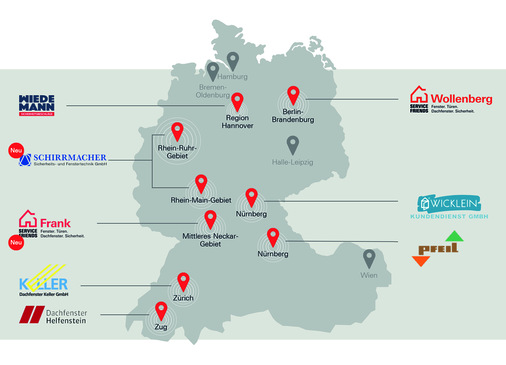 Dem Ziel, in allen deutschen Ballungsgebieten durch qualifizierte und etablierte Partnerbetriebe vertreten zu sein, kam Roto Professional Service (RPS) 2020 wieder „einen großen Schritt“ näher.