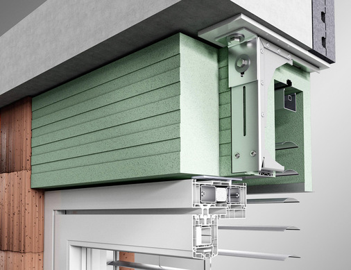 Mit Stabilisierungskonsolen wie der Stabilum SK HSA werden z. B. auf bei breiten Hebeschiebeanlagen wirkende Wind- und Stoßlasten ­sicher in das darüberliegende Mauerwerk abgeleitet.