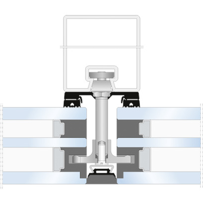 So lässt sich SageGlass Vario in Fassadenkonstruktionen mit Structural Glazing einbauen.