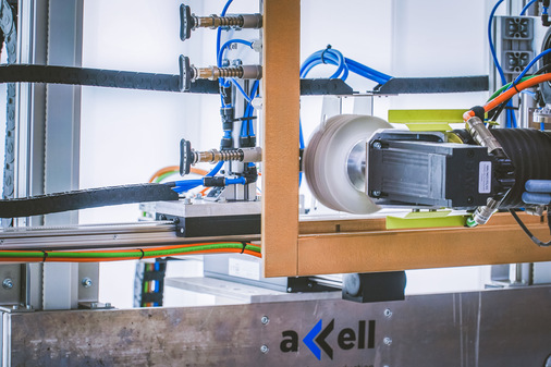 Eine automatische Erkennung der Konturen sorgt für einen exakten und gleichmäßigen Schliff.