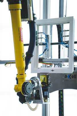 Abramotion ist universell in allen Beschichtungsanlagen und für jeden Fenstertypus einsetzbar.