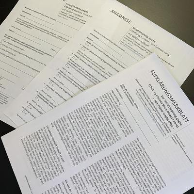 Bereits Ende April wurde die Bereitschaft zur freiwilligen Impfung im Unternehmen abgefragt, und über den Impfstoff aufgeklärt.