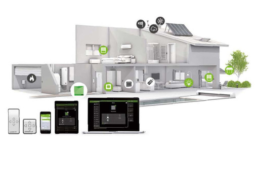 Optimal für Renovierer & Sanierer ist die Lösung mit Miniserver GO und Geiger AIR.