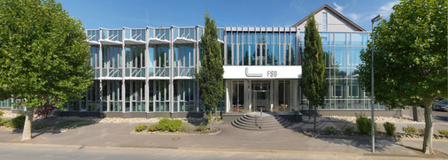 Blick auf die FSB Firmenzentrale in Brakel.