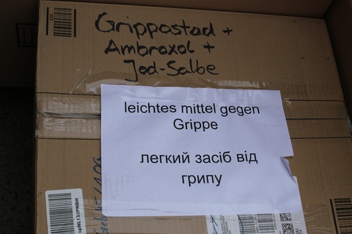 Die Mitarbeiterinnen und Mitarbeiter von Kömmerling und profine allgemein machen sich für die humanitäre Spendenaktion für die Ukraine stark.