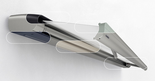 Die MX-2 wird zu großen Teilen aus stranggepresstem Aluminium und aus Druckgussteilen gebaut, und basiert auf der Technik der Markilux 970.