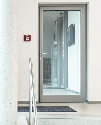 Auch die Türen stammen aus dem eigenen Sortiment des Systemanbieters.