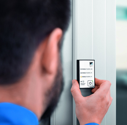 Mit dem Detektor lassen sich jetzt auch die einzelnen Exofol Produktqualitäten identifizieren.