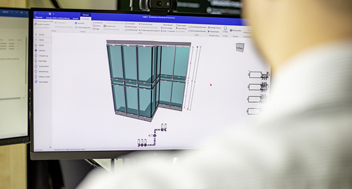 LogiKal begleitet die Anwender Schritt für Schritt durch das Erstellen eines Projekts. Darüber hinaus bietet es ein integriertes CAD und etliche Schnittstellen, beispielsweise zu AutoCAD sowie PPS- und ERP-Systemen. - © Foto: Orgadata AG
