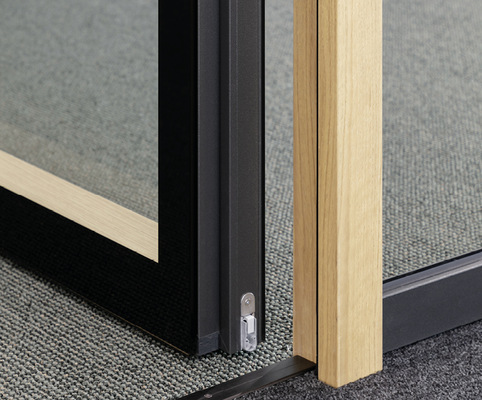 Mit der System-Türzarge T 70 Holz lässt sich ein guter Schalldämmprüfwert von R w,P  = 37 dB erzielen.