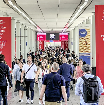 Nicht weniger als 262.000 Besucher aus 173 Ländern passierten die Drehkreuze der Messe Milano Rho Fiera. - © Foto: Olaf Vögele
