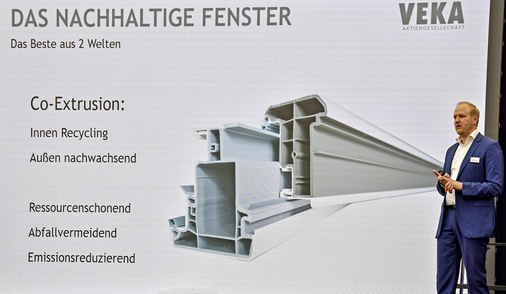 David Beckers (CSR-Management Veka) zeigte auf, was der Systemgeber unter einer enkelgerechten Blickweise versteht.