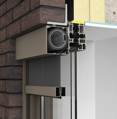 Die windstabilen Fixscreens lassen sich auch perfekt mit großen Fenstern kombinieren. 