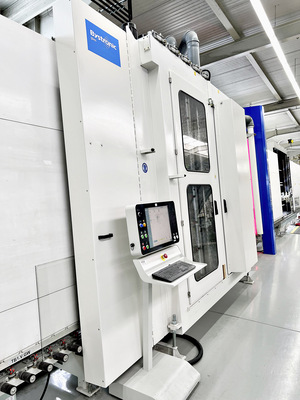 Die Isolierglas-Line kommt von Glaston.