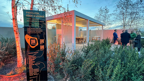 Mehr als 30 hochkarätige Partner schaffen ein einmaliges und ­neuartiges Gesamtkonzept im Bereich Outdoor Living.