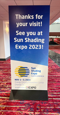 Die nächste Sun Shading Expo findet vom 01. bis 03. November 2023 im Orange County Convetion Center statt. - © Foto: Olaf Vögele
