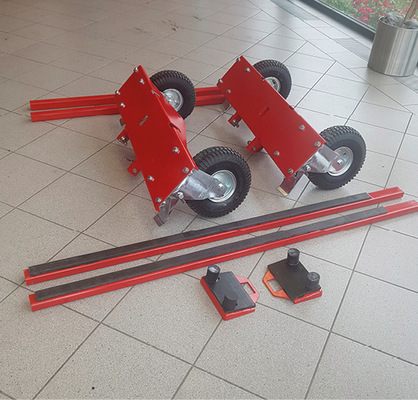 Für den Transport ist das Gerät ­zerlegbar