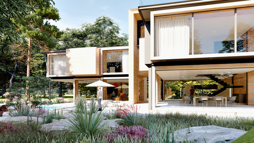 Südfassaden sind mit intensivem Wärmeeintrag ­konfrontiert, was einen besonders hohen Sonnenschutz erfordert. Eine hohe Lichttransmission ist ­dennoch erwünscht