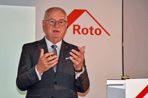 Der Alleinvorstand der Roto Frank Holding AG, 
Dr. Eckhard Keill - © Foto: Daniel Mund / GLASWELT
