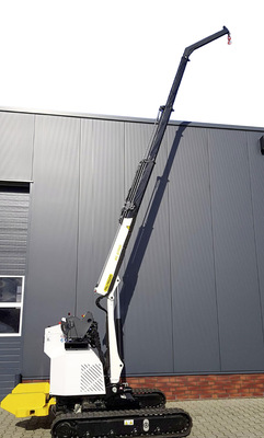 Der TGT HighCrane 1000 erlaubt eine Arbeitshöhe von 19 m