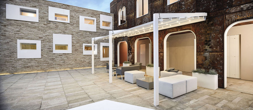 Das Corner System bietet eine einstellbare, solide Eckverbindung von Säule und Querprofil.