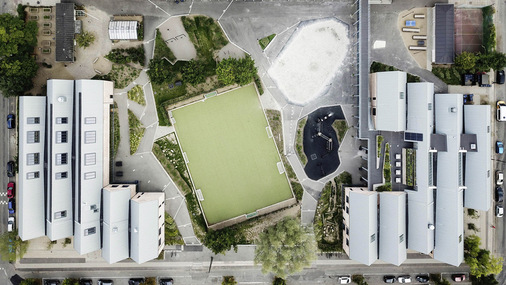 Die neuen Gebäude bieten der Grøndalsvængets Schule in Kopenhagen bieten ﻿den über 300 Kindern moderne Klassenräume und Platz für außerschulische Aktivitäten. - © Foto: Velux
