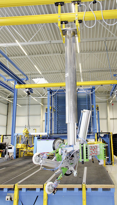 Säulen­geführ­te ­Hebegeräte sind bewe­gungsstabi­l