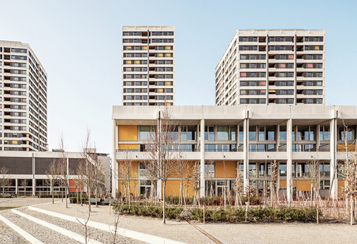 314 Eigentumswohnungen umfasst der Komplex; sie alle sind unterschiedlicher Größe und Typologie.
