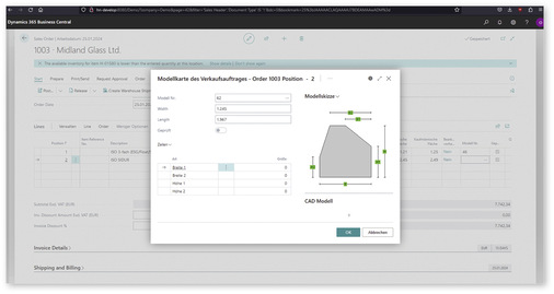 Sind die Daten einer Scheibe mittels Code auf dem Glas bzw. mittels Aufkleber hinterlegt, lassen sich die ­nachfolgenden Arbeitsschritte ohne Verwechslungsgefahr leicht auslösen. 