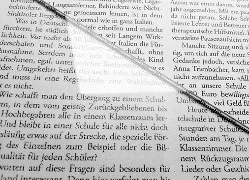 Lasergravierte Rutschhemmung auf einer Glasplatte