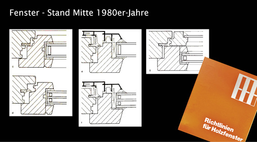 Fensterentwicklungen in den 1980er-Jahren waren schon auf hohem Niveau.
