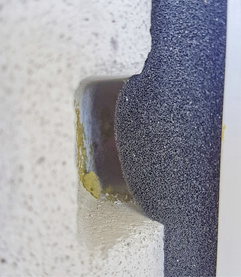 Ohne einen Glattstrich kann das beste Kompriband seine Funktionsweise nicht entfalten.