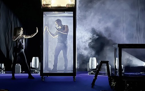 Bei der Auftaktveranstaltung der GPD: Zauberei und Magie im Glaskasten