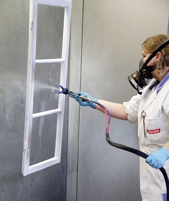 Einer von vielen Vorteilen des Histo-Systems: Zwei ­perfekt aufeinander abgestimmte Produktvarianten erlauben eine Spritzapplikation ebenso wie …